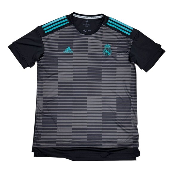 REAL MADRID ADIDAS Climalite Parley Soccer Football Kit Jersey Mens Large - Picture 1 of 5